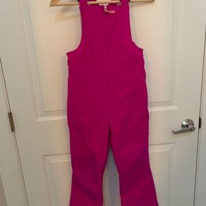 Land’s End Girl Snow Bib - Size 8